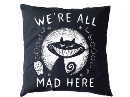 We re All Mad Here Pillow Case on Sale