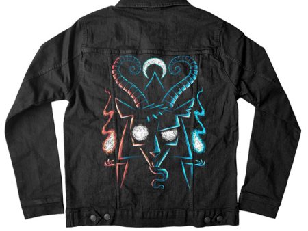 Baphomet s Curse Denim Jacket Online