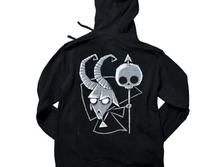 Baphomet ZIP-UP Hoodie Sale