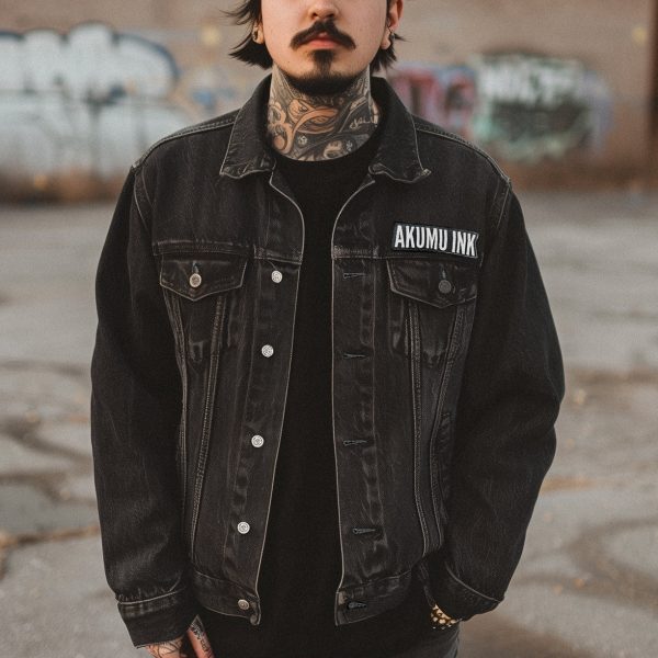 Tone Death Denim Jacket Online now