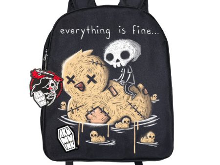 Everything is Fine Backpack on Sale