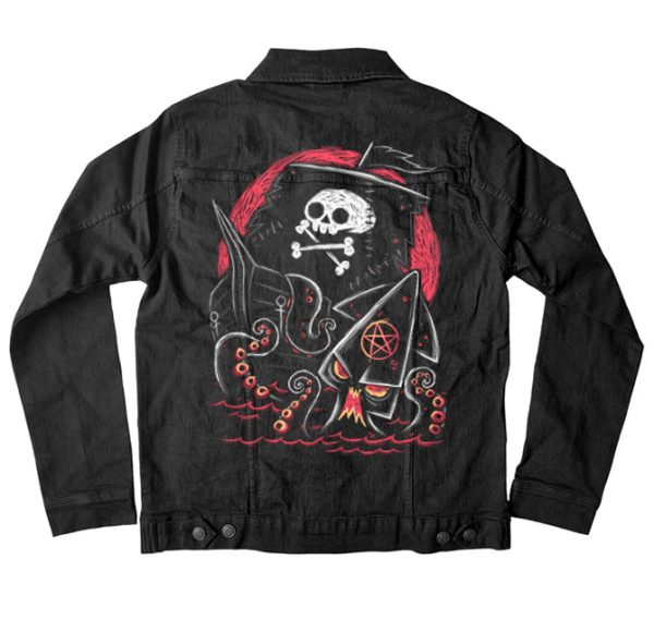 A Murder on the High Seas Denim Jacket For Discount