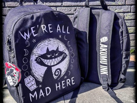 We re All Mad Here Backpack Online