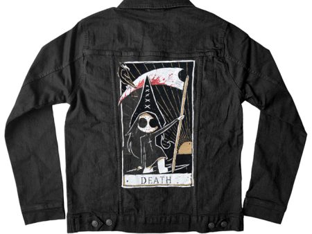 Death Card Denim Jacket Supply