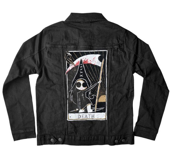 Death Card Denim Jacket Supply