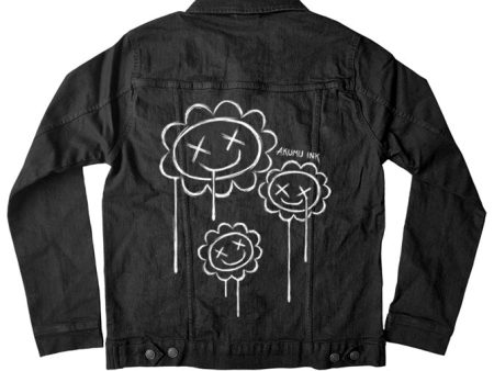 In Bloom (Ghost Version) Denim Jacket Online now