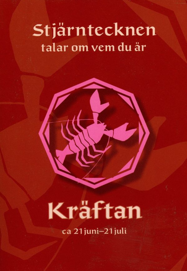 Stjärntecknen talar om vem du är : kräftan Online now