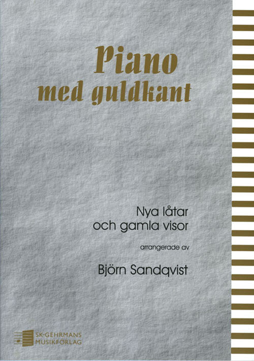 Piano med guldkant For Discount