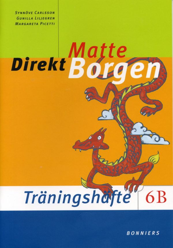 Matte Direkt Borgen Träningshäfte 6B (5-pack) Fashion